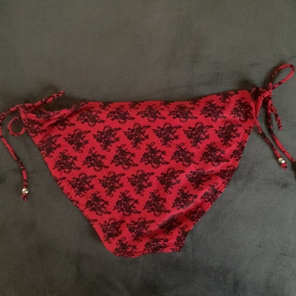 Red Bikini Bottom - Picture 2 of 3
